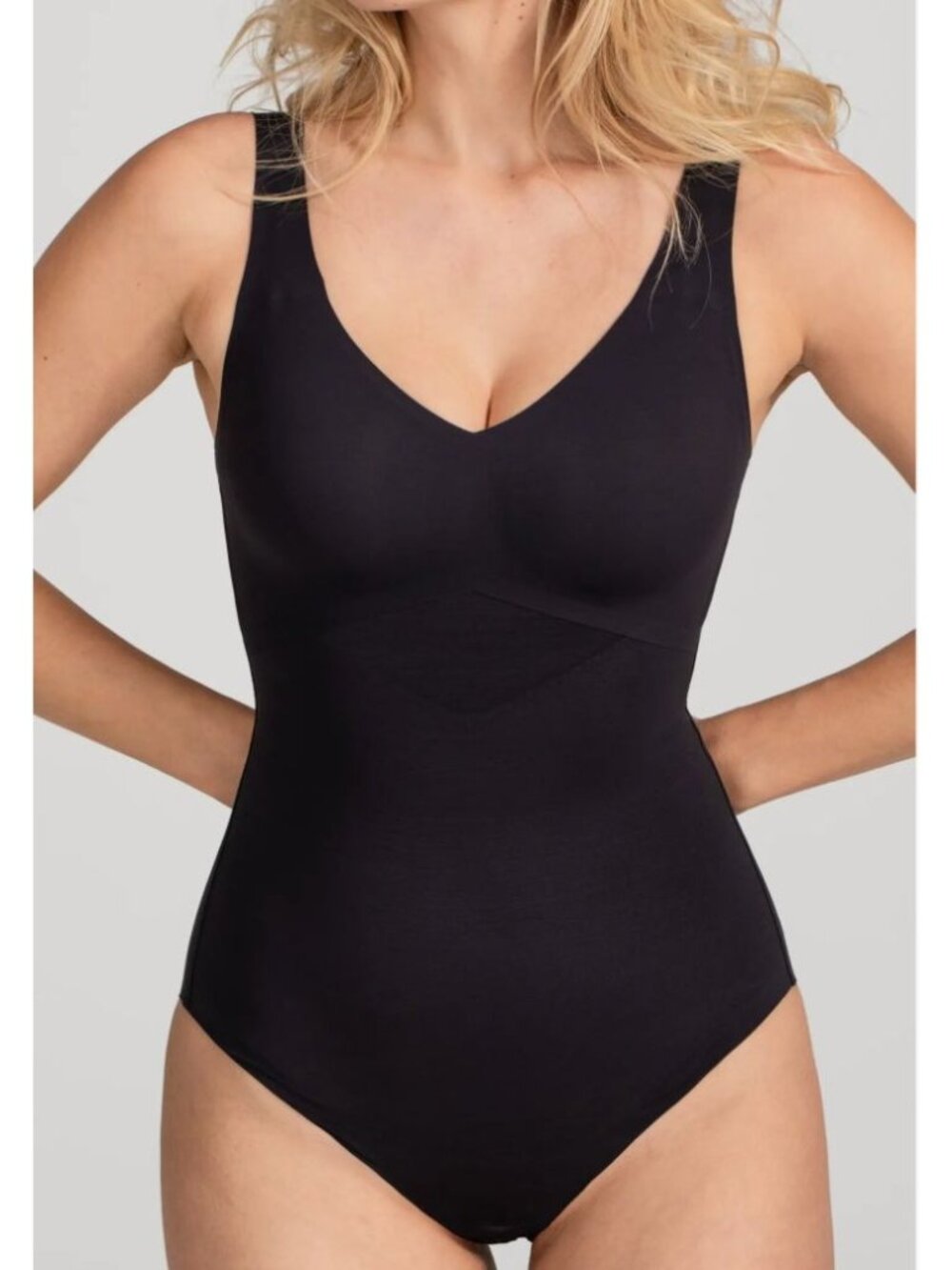 HONEYLOVE liftwear tank bodysuit in black size 1X